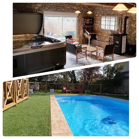 Le Grand Cedre Spa Et Sauna Interieur Piscine Marolles  ภายนอก รูปภาพ