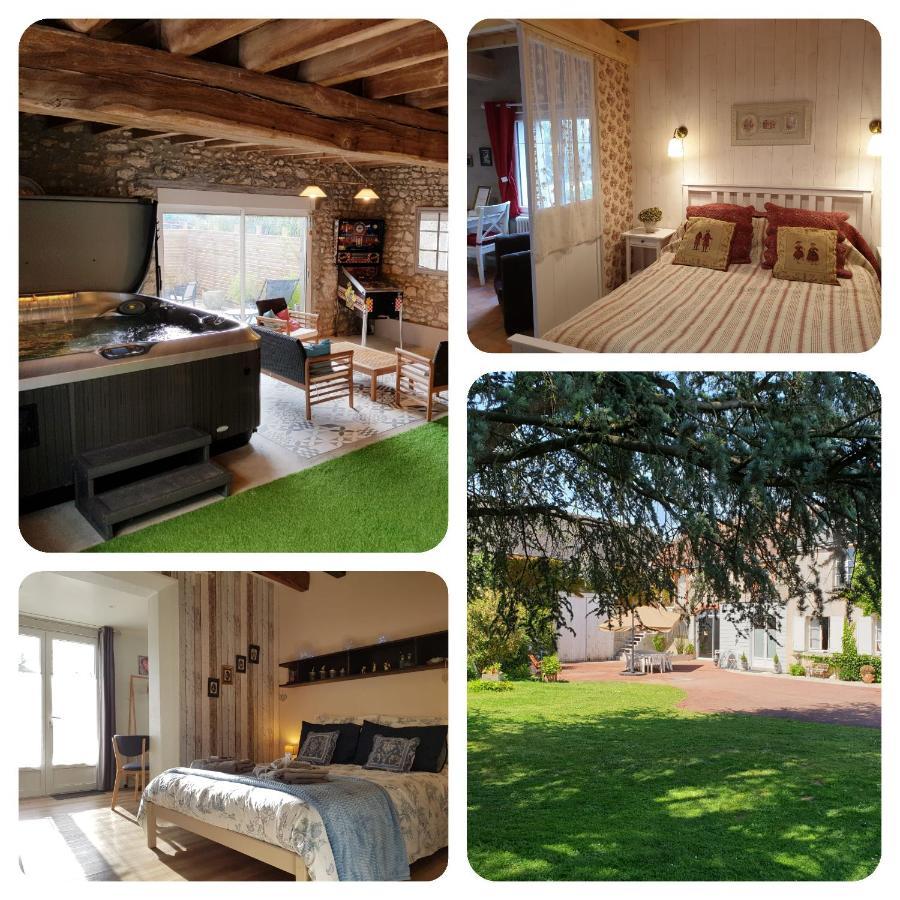 Le Grand Cedre Spa Et Sauna Interieur Piscine Marolles  ภายนอก รูปภาพ