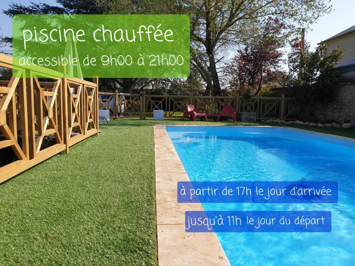 Le Grand Cedre Spa Et Sauna Interieur Piscine Marolles  ภายนอก รูปภาพ